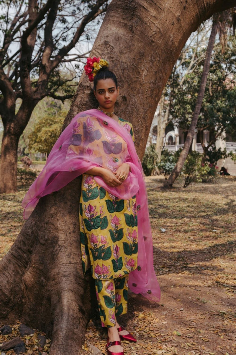 Jeypore Kurta Set With Dupatta silk Indo-Western Wear,Kurta Sets by JodiLife for women in Singapore