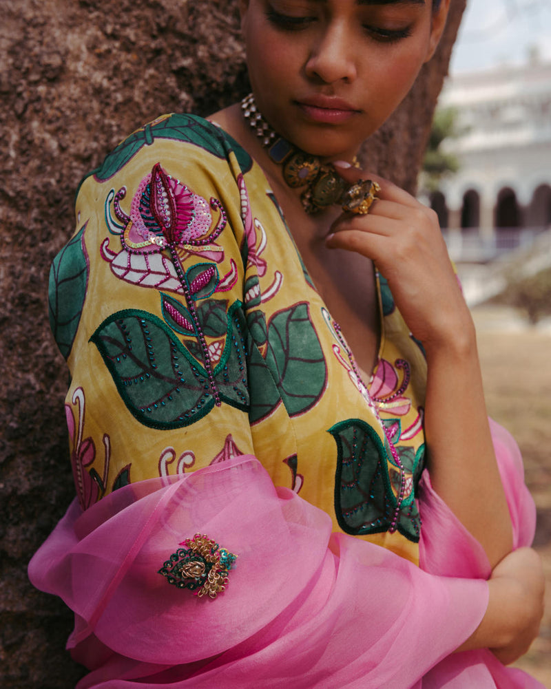 Jeypore Kurta Set With Dupatta silk Indo-Western Wear,Kurta Sets by JodiLife for women in Singapore