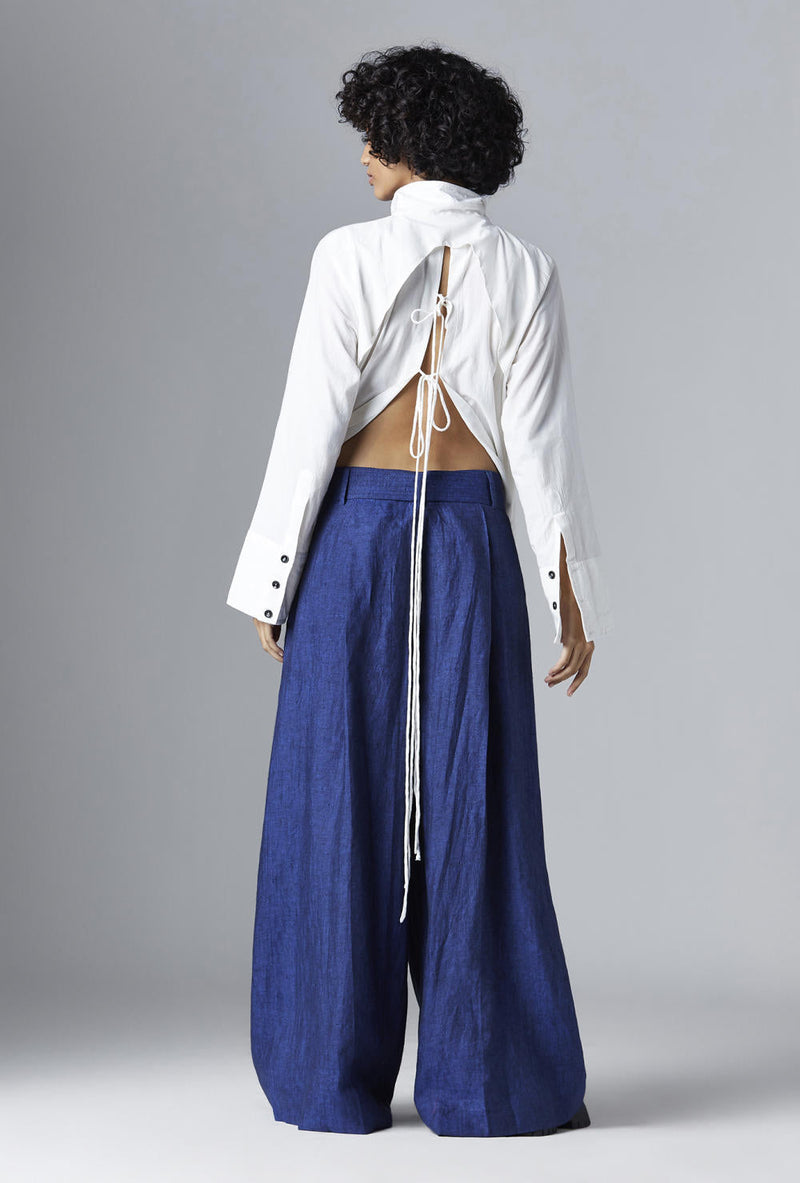 Kai Trouser linen Bottoms by Chola for women in Singapore