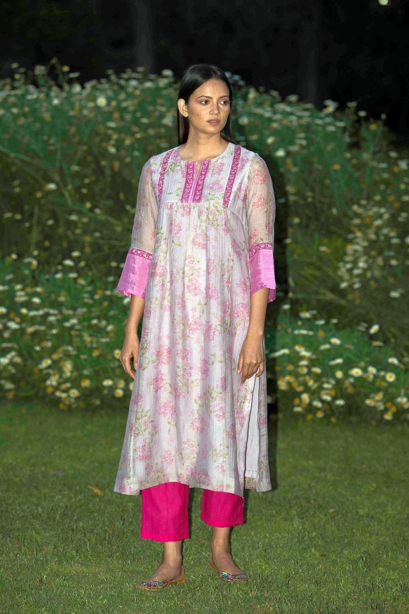 Lavender Lilac Kurta Set Fashion Priti Prashant 