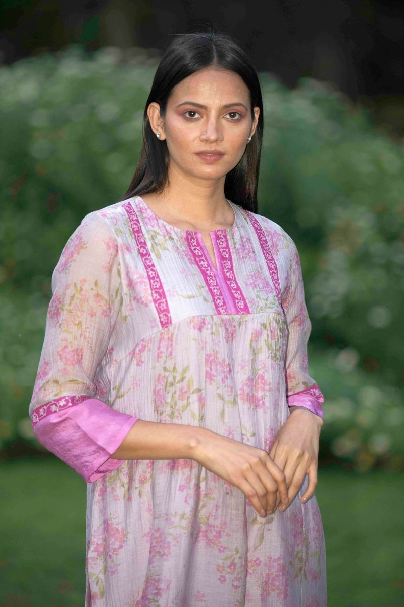 Lavender Lilac Kurta Set Fashion Priti Prashant 