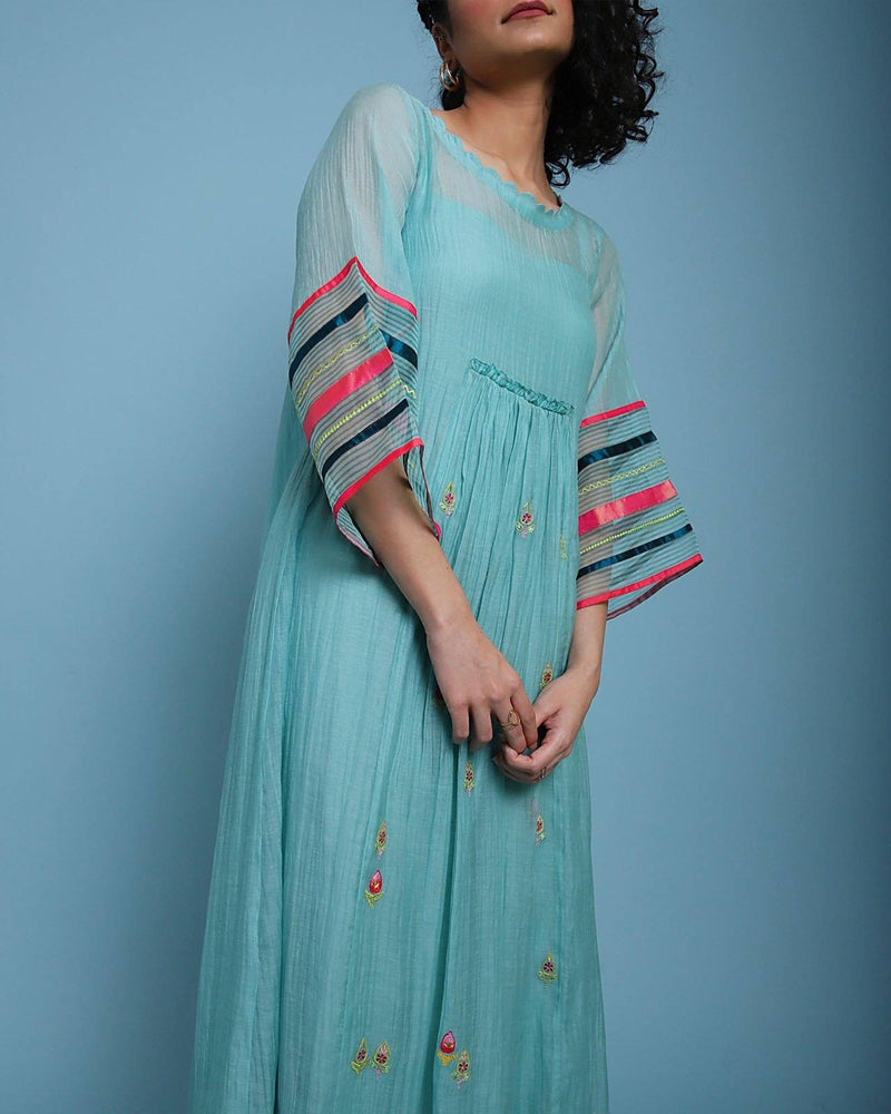 Life in Pink Center Puckering dress Dress by Rajiramniq for women in Singapore