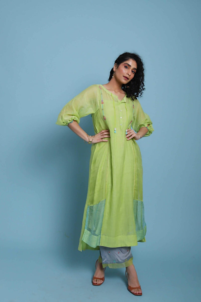 Life In pink Side panel kurta set Co-ord Set,Kurta Sets by Rajiramniq for women in Singapore