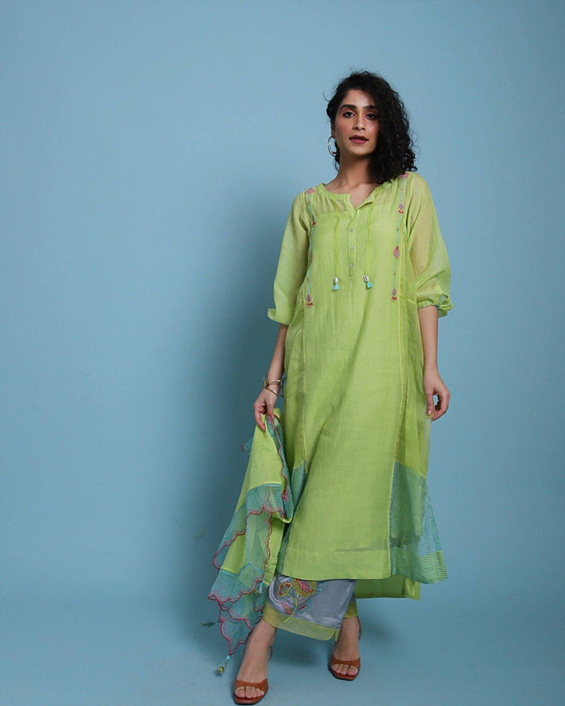 Life In pink Side panel kurta set Co-ord Set,Kurta Sets by Rajiramniq for women in Singapore
