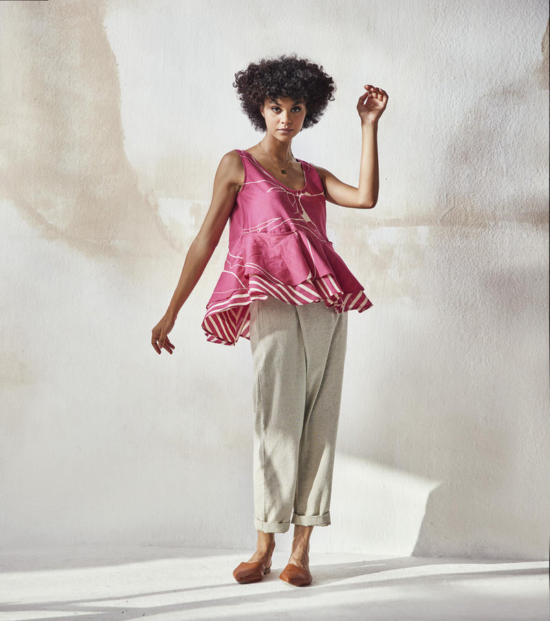 Life Of Tulip Top by Khara Kapas for women in Singapore