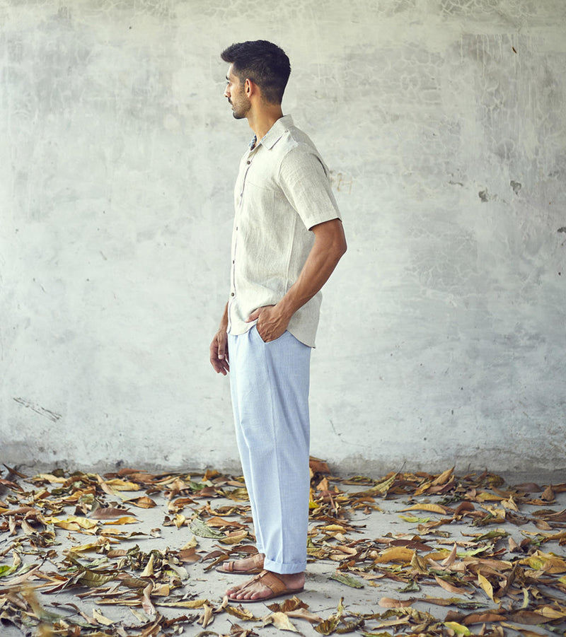Light House Shirt by Khara Kapas Men for men in Singapore