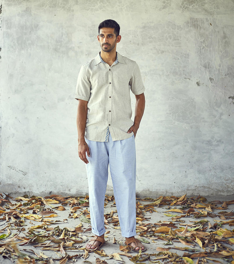 Light House Shirt by Khara Kapas Men for men in Singapore