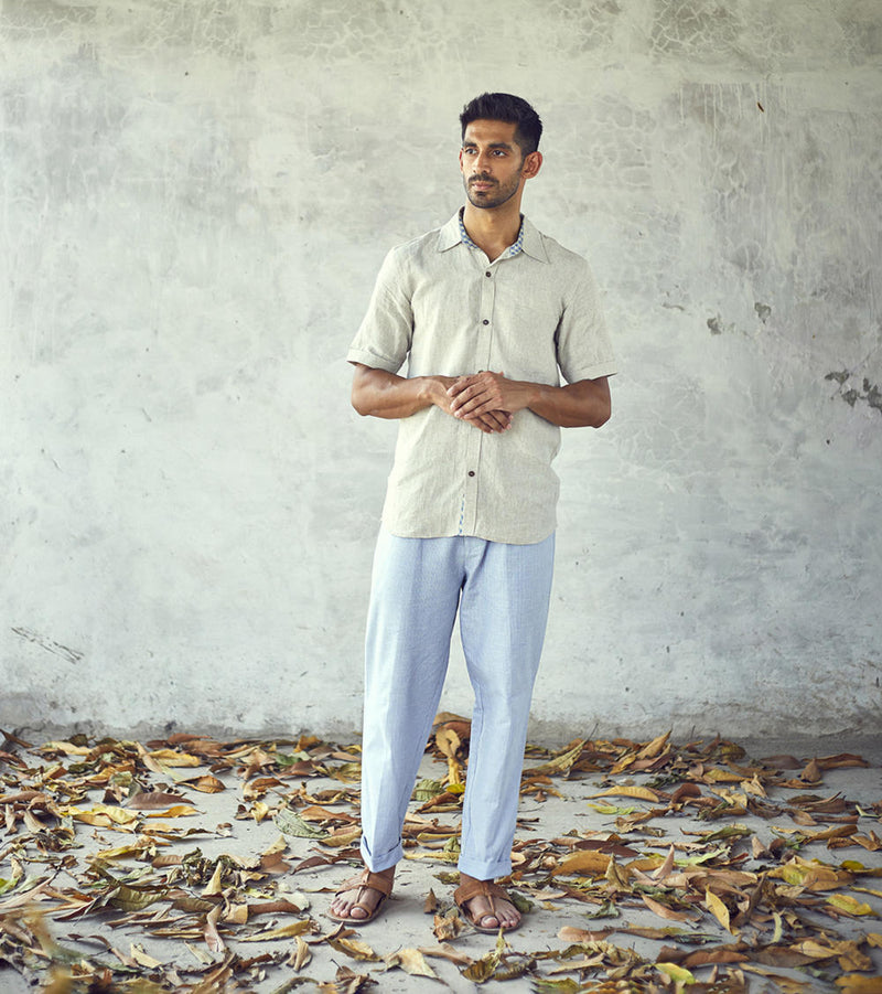 Light House Shirt by Khara Kapas Men for men in Singapore