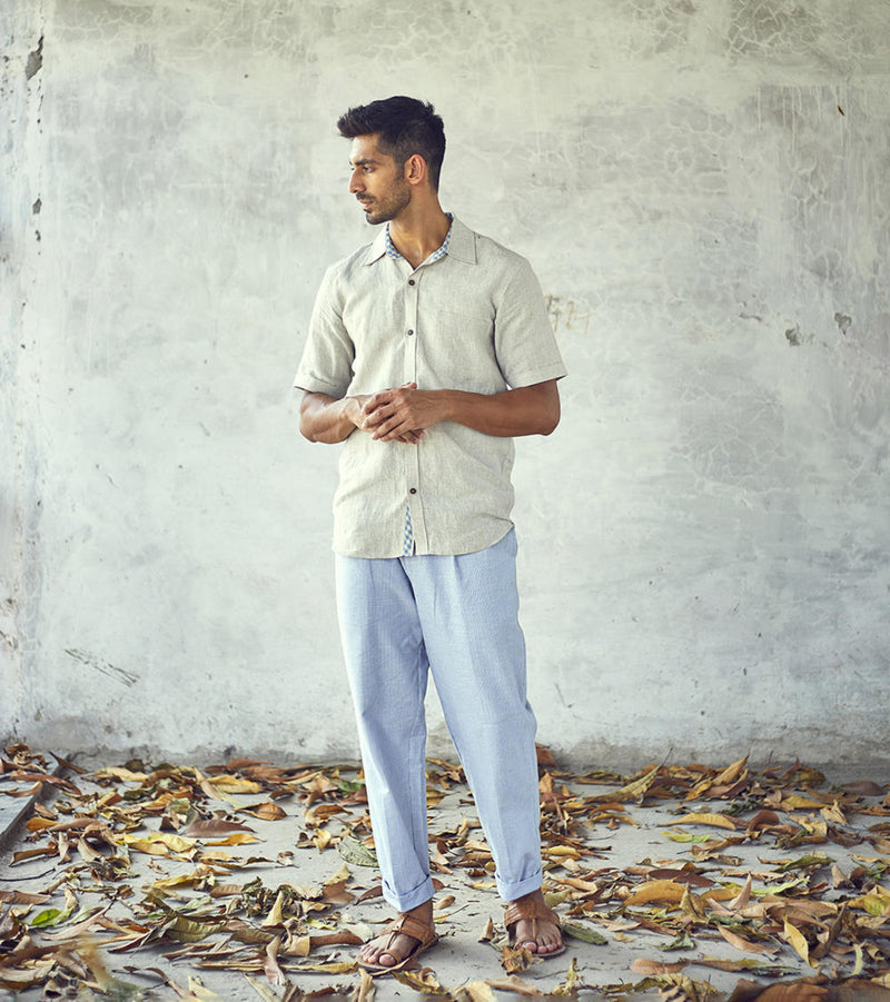 Light House Shirt by Khara Kapas Men for men in Singapore