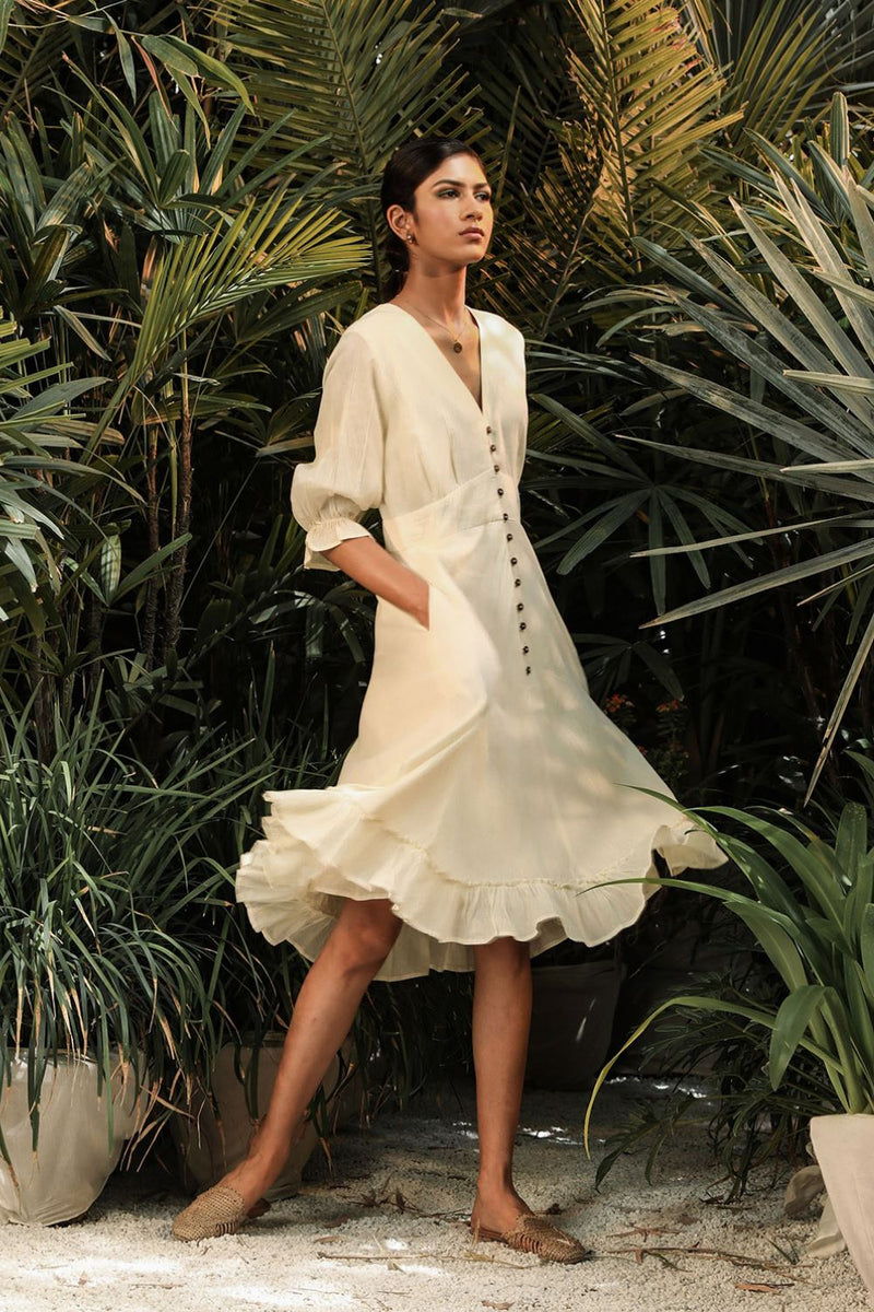Little Egret Dress by Khara Kapas for women in Singapore