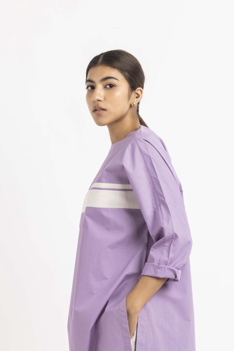 Long Jumper Co-ord Lavender Co-ord Set,Dress by THREE for women in Singapore
