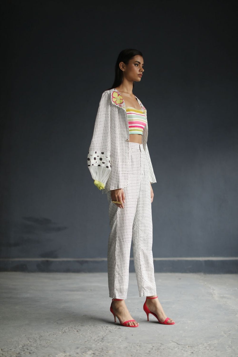 LOVE TO DOT BLAZER SET Co-ord Set by Rajiramniq for women in Singapore