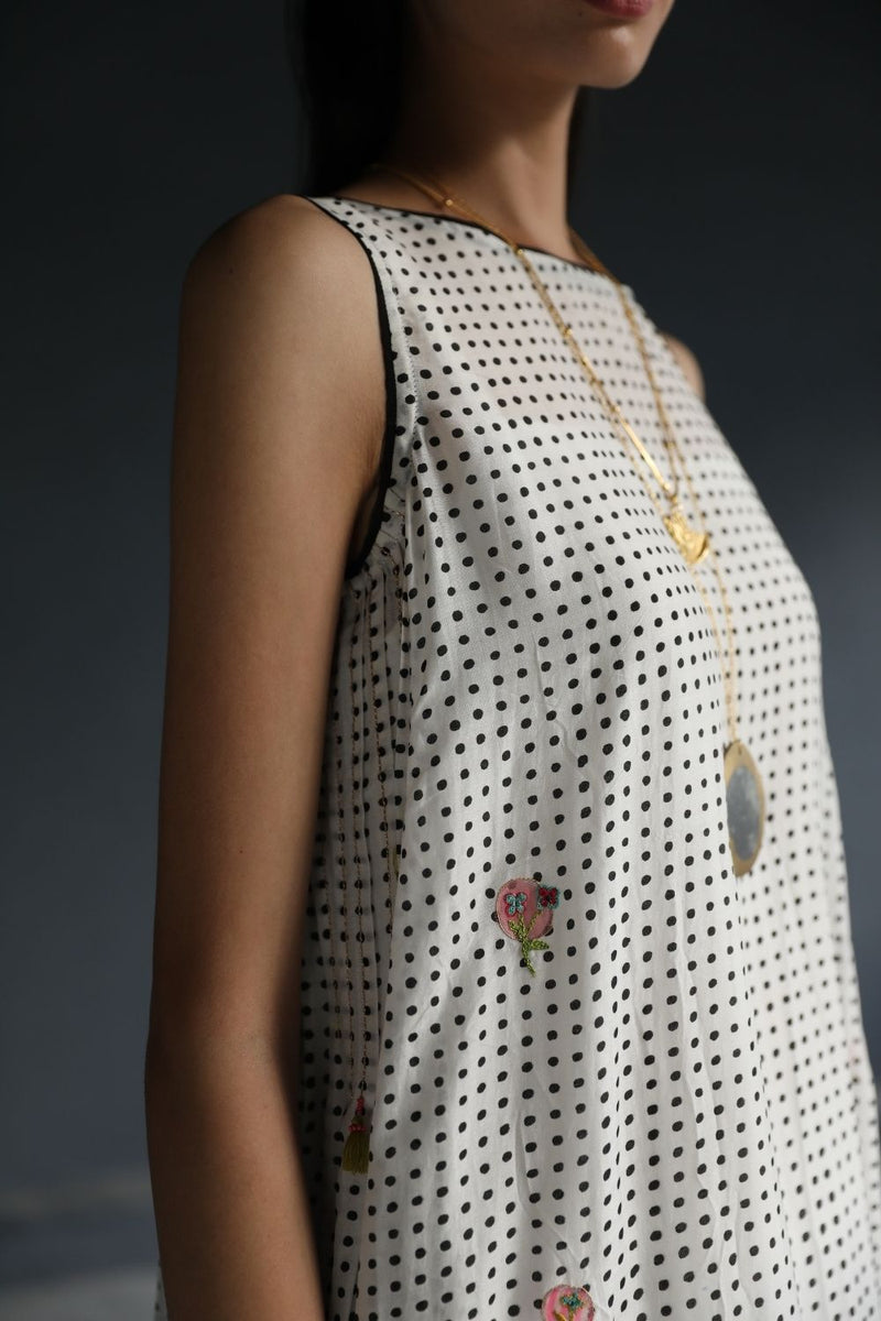 LOVE TO DOT SIDE PINTUCKS KURTA SET Kurta Sets by Rajiramniq for women in Singapore