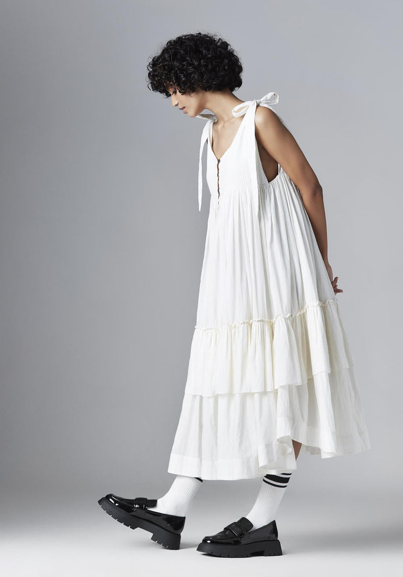 Marina Dress Dress by Chola in white color for women in Singapore
