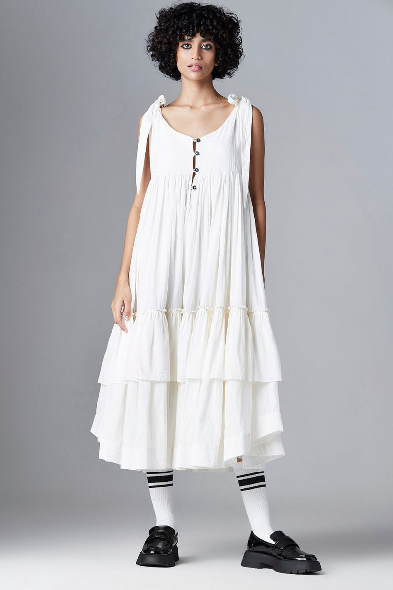 Marina Dress Dress by Chola in white color for women in Singapore