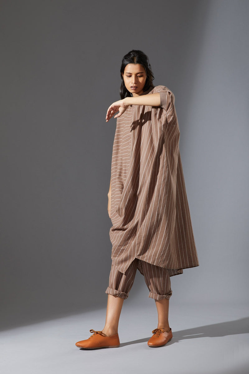 MATI COWL DRESS - AW BEIGE Dress by Mati for women in Singapore