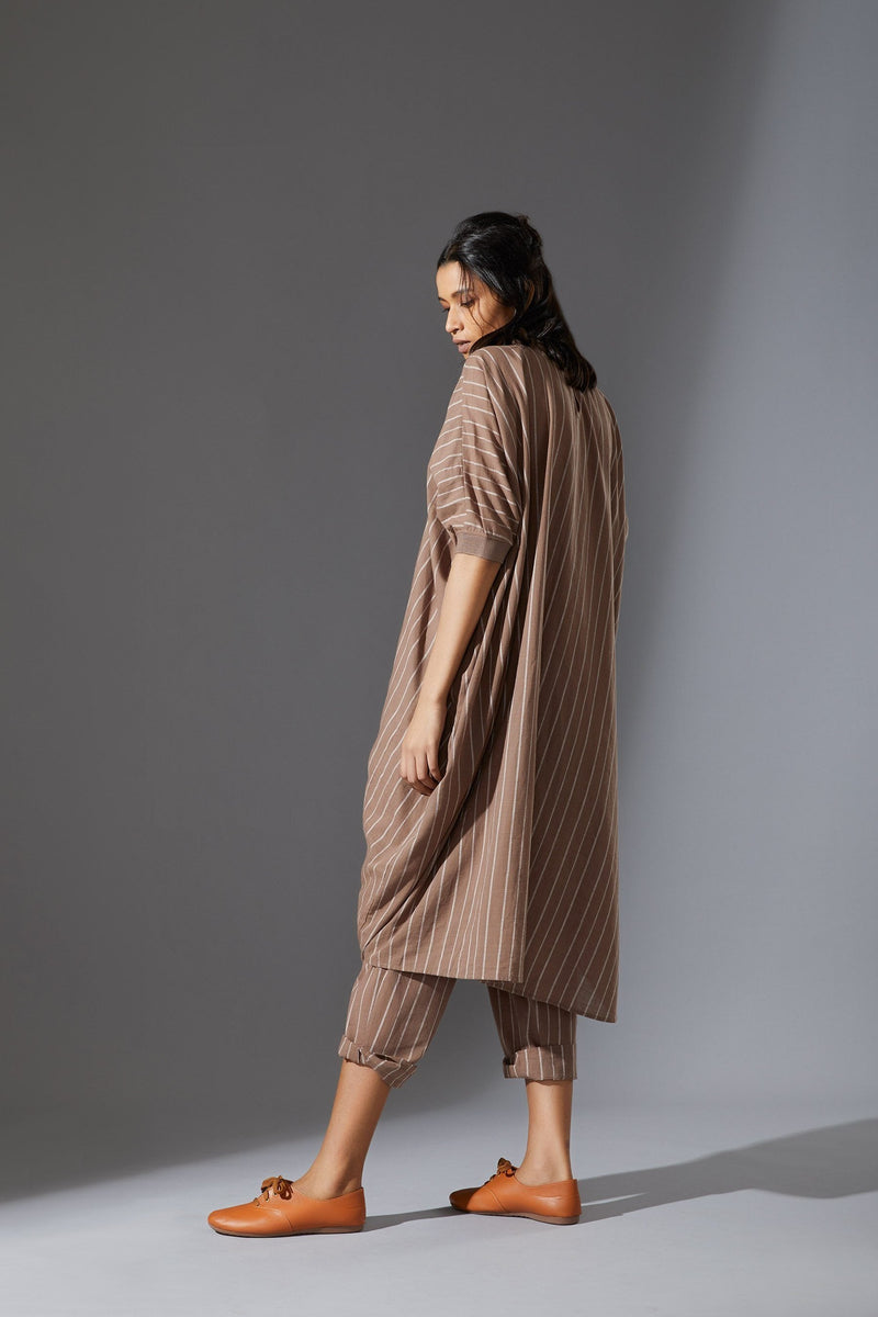 MATI COWL DRESS - AW BEIGE Dress by Mati for women in Singapore