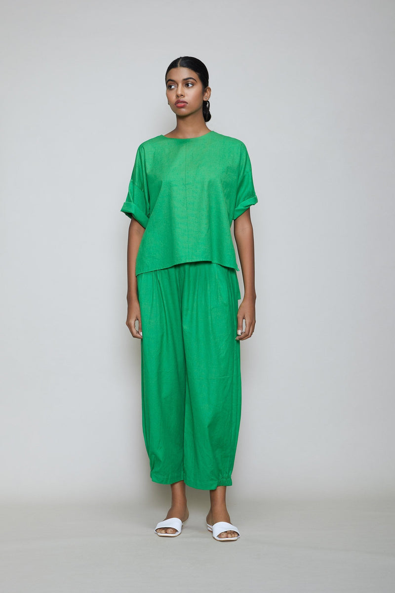 MATI EKIN & HERA CO-RD SET - GREEN Co-ord Set by Mati in green color for women in Singapore