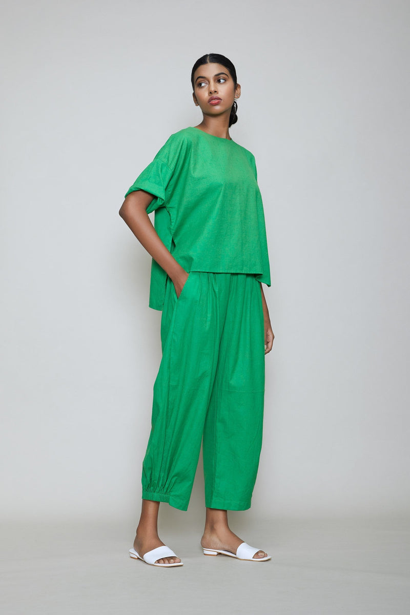 MATI EKIN & HERA CO-RD SET - GREEN Co-ord Set by Mati in green color for women in Singapore
