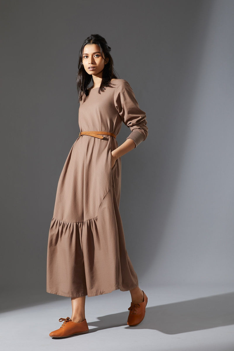 MATI HOODED KOZA - AW BEIGE Jackets & Overlays by Mati for women in Singapore