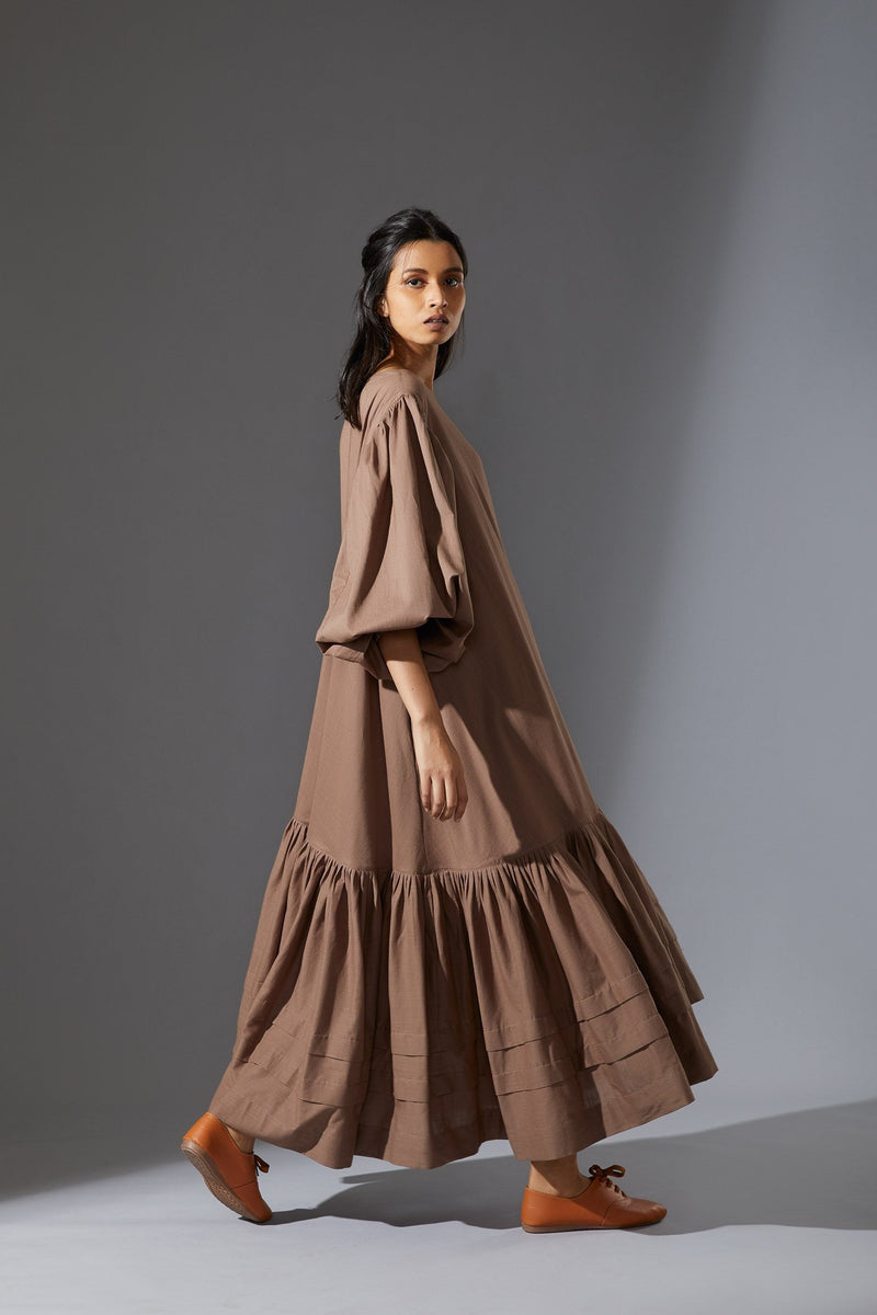 MATI KAAVYA AAKAAR - AW BEIGE Dress by Mati for women in Singapore