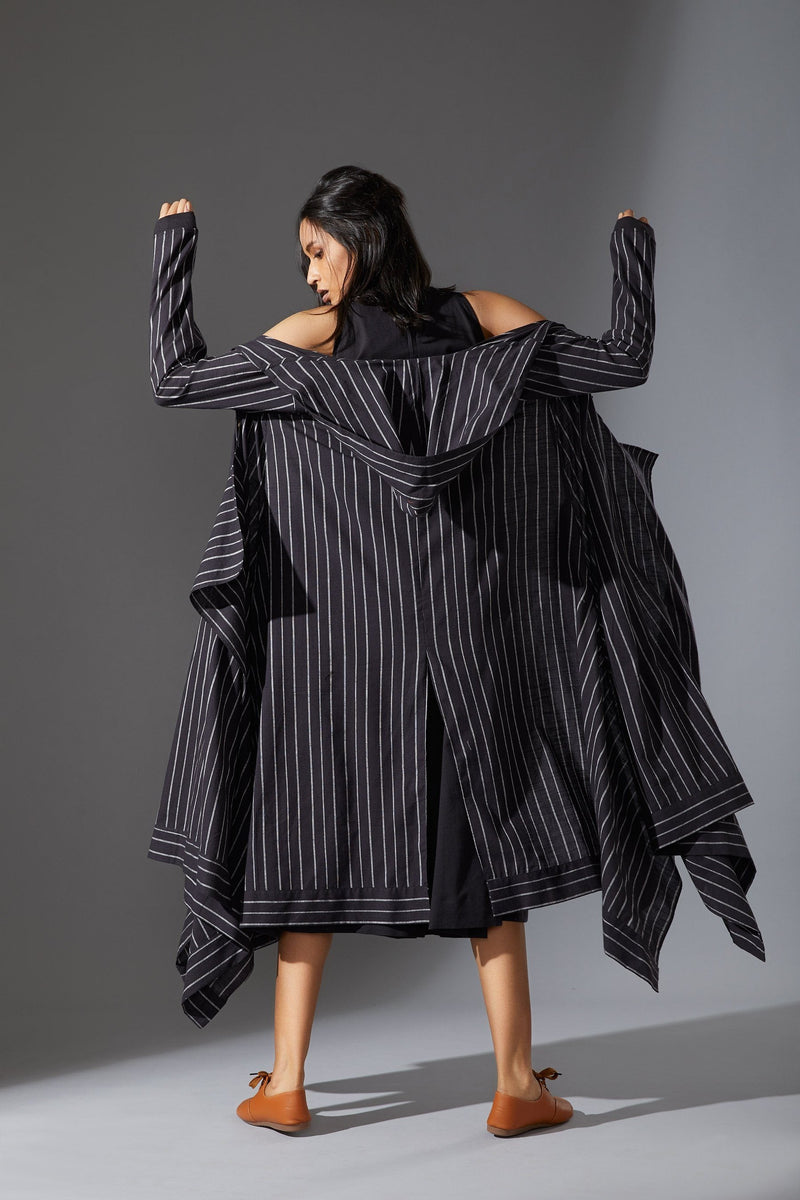 MATI KOZA SET - AW BLACK Co-ord Set by Mati in black color for women in Singapore