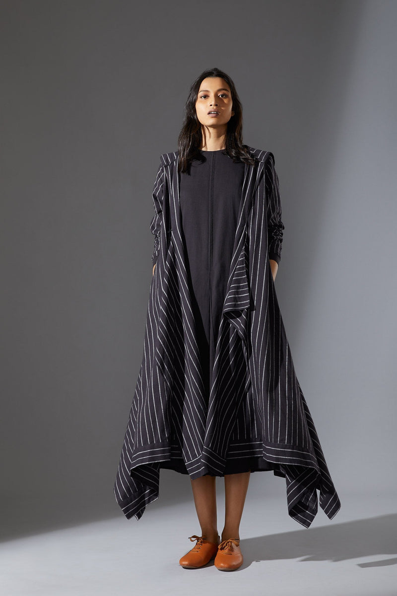 MATI KOZA SET - AW BLACK Co-ord Set by Mati in black color for women in Singapore
