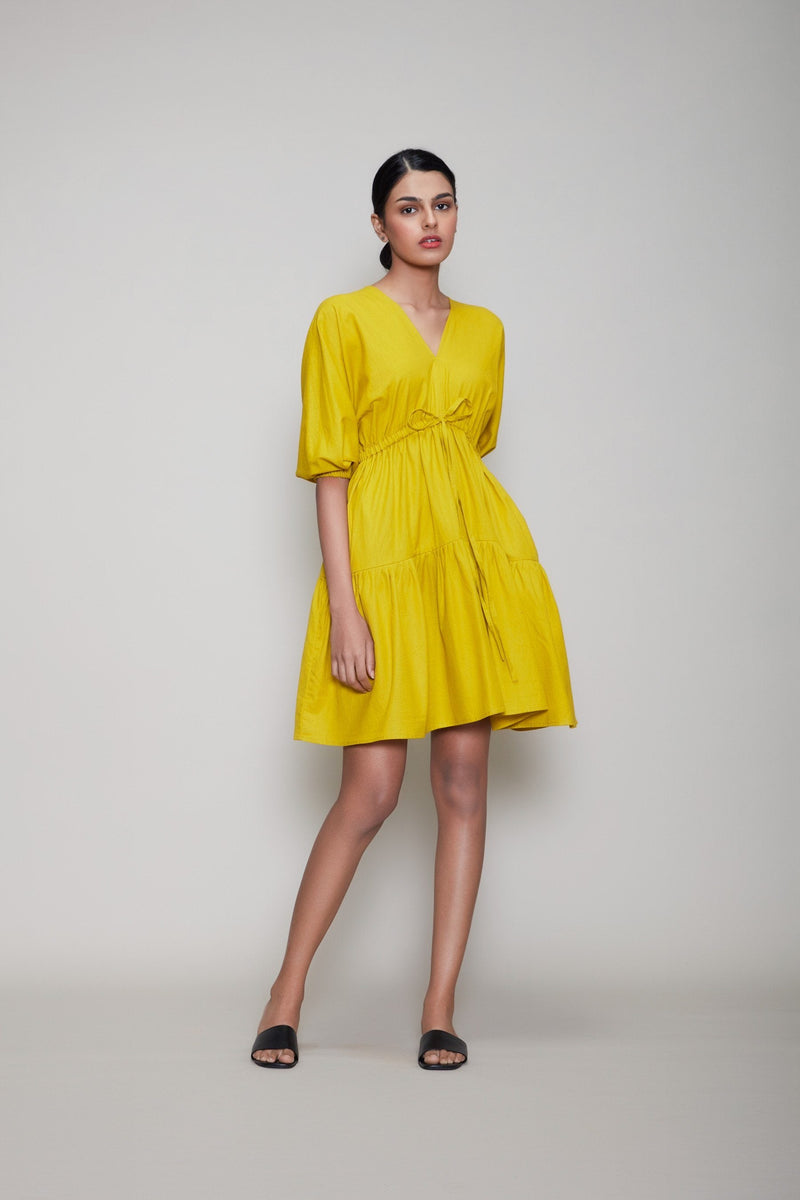 MATI NEW CITRA AAKAAR - YELLOW Dress by Mati for women in Singapore