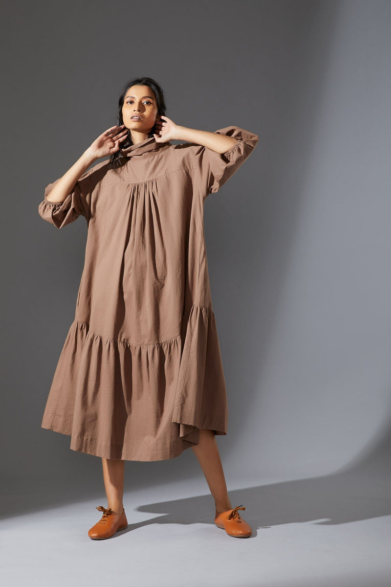 MATI NEW PRACI- AW BEIGE Dress by Mati for women in Singapore