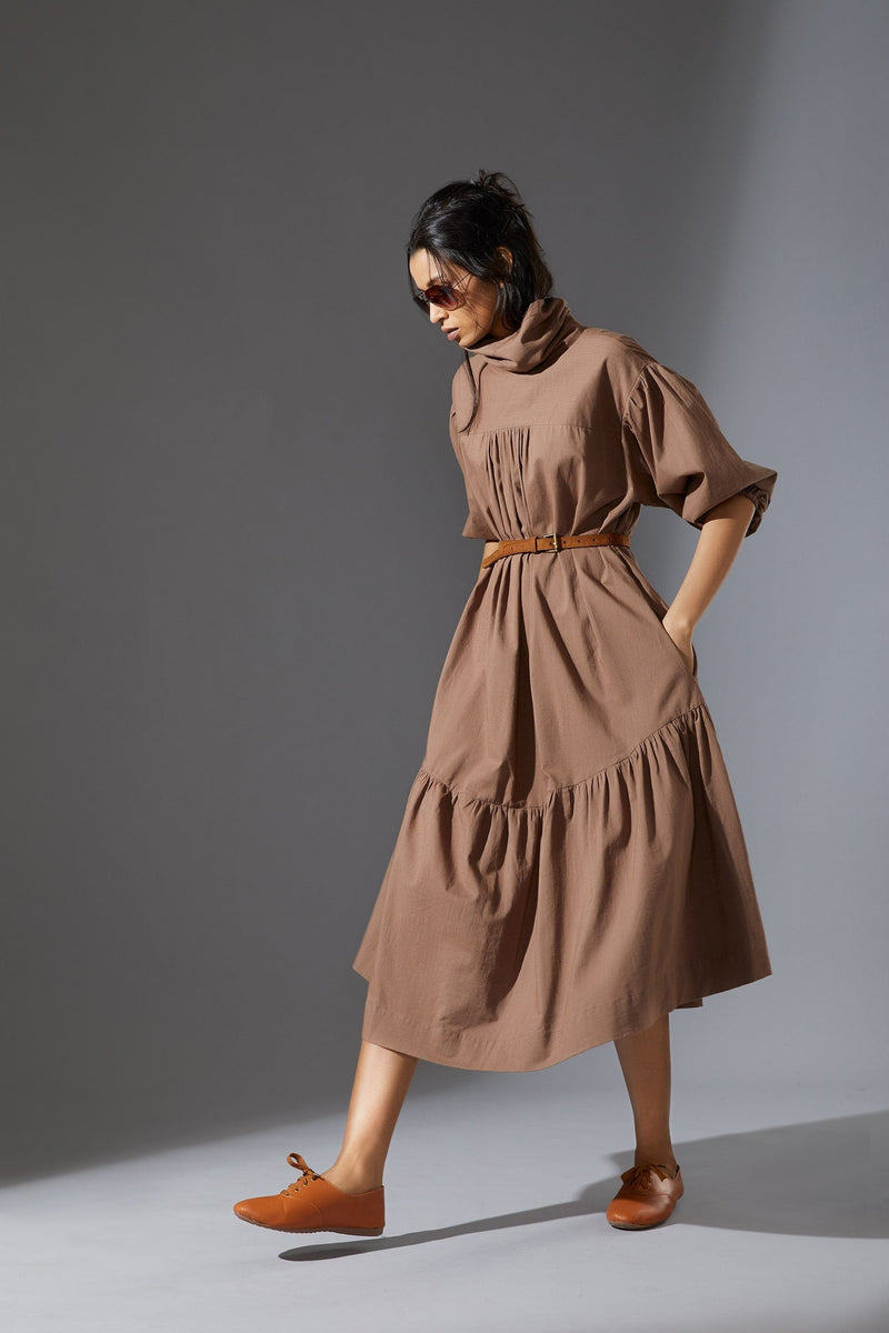 MATI NEW PRACI- AW BEIGE Dress by Mati for women in Singapore