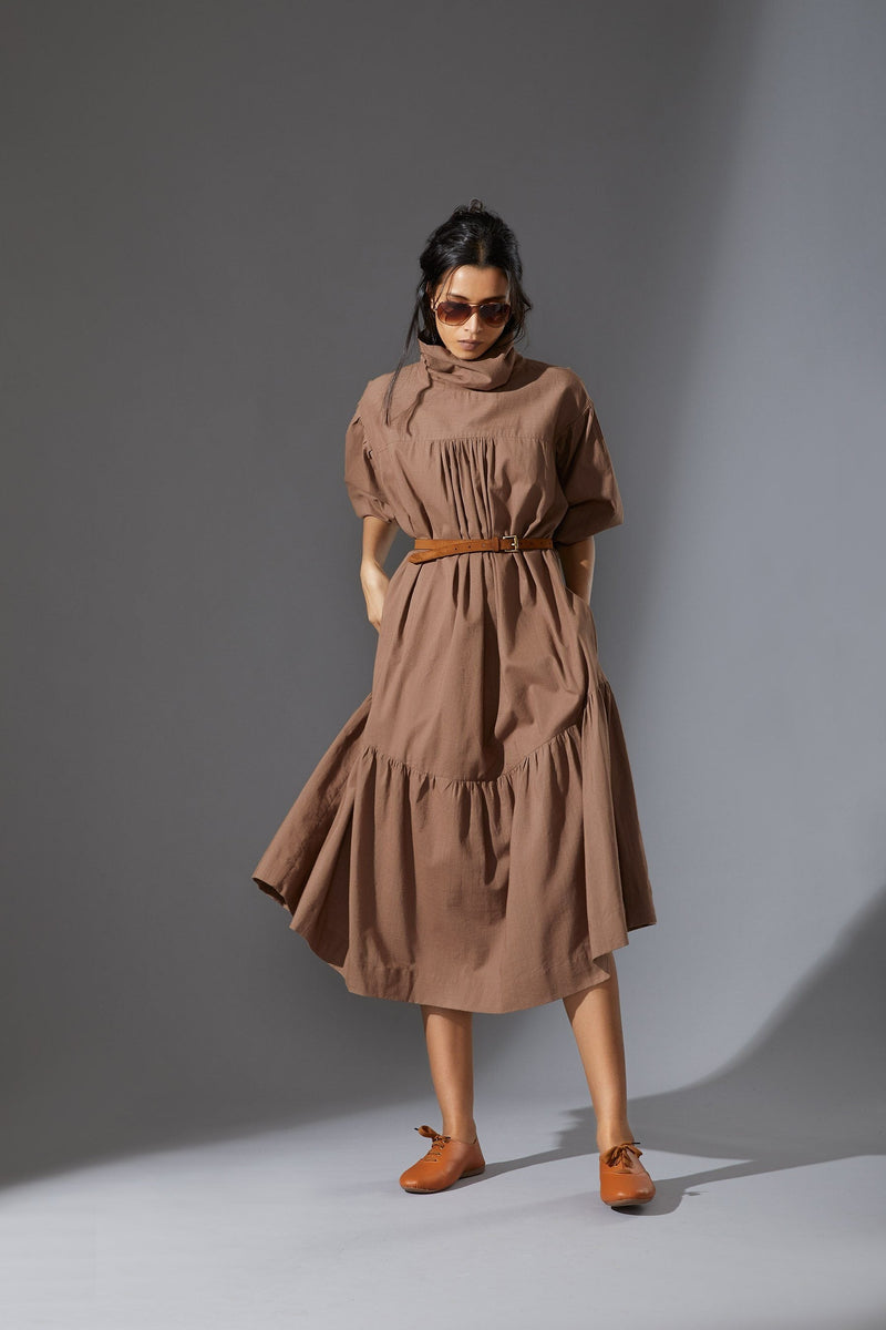 MATI NEW PRACI- AW BEIGE Dress by Mati for women in Singapore