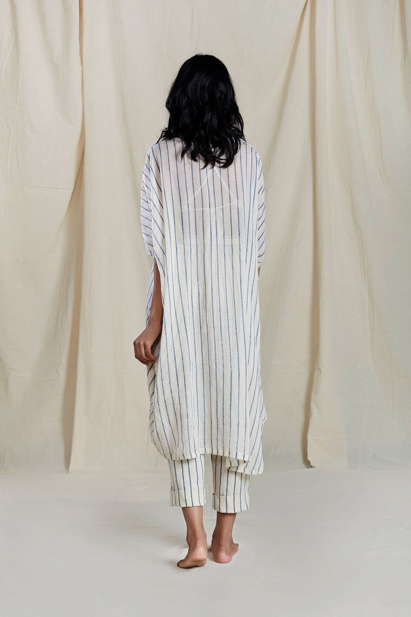 Mati Oatmeal Cowl Tunic Set Co-ord Set by Mati for women in Singapore