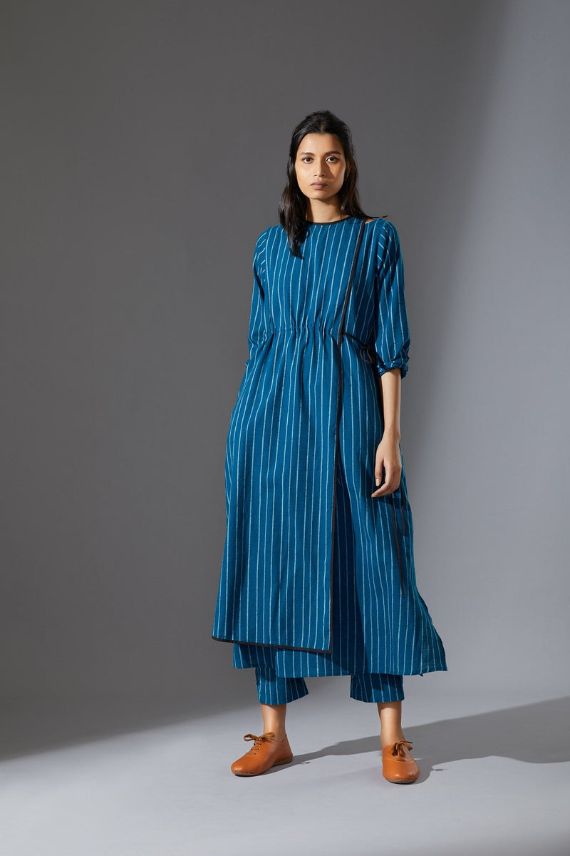 MATI OVERLAP SET - AW BLUE Co-ord Set by Mati for women in Singapore