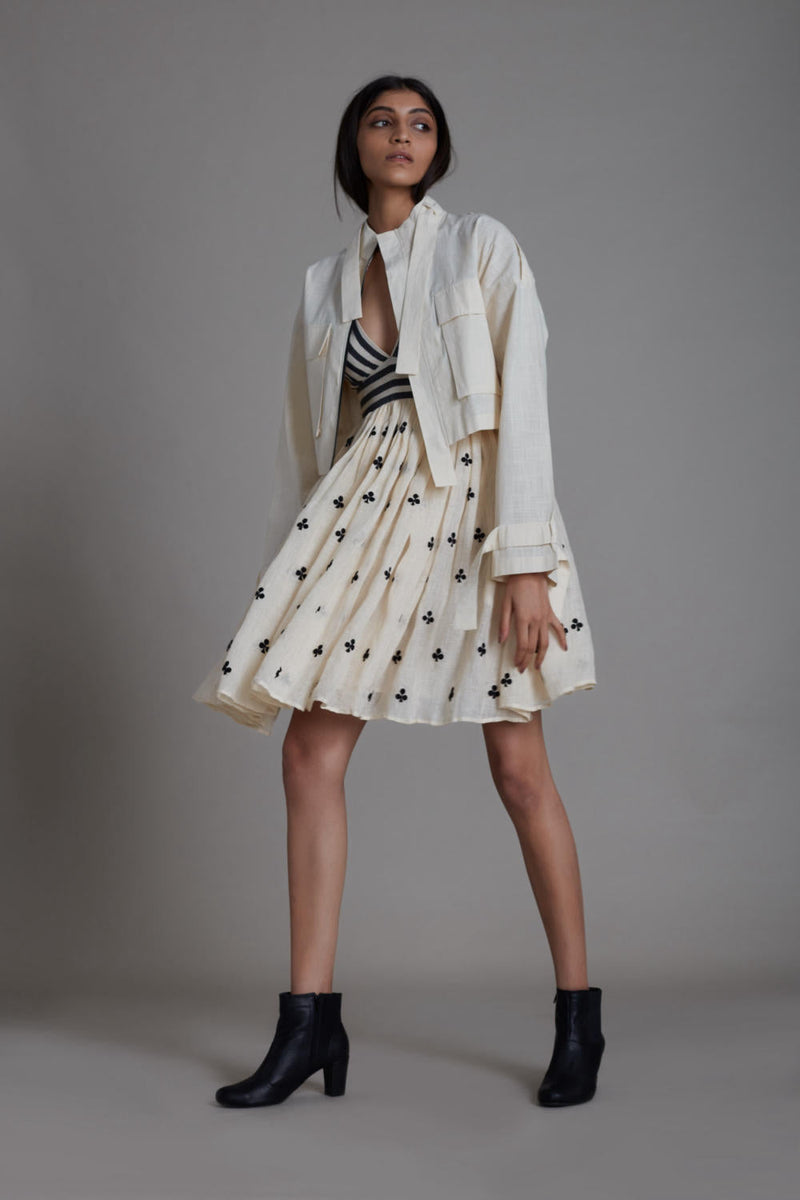 MATI SHUFFLE JACKET-OATMEAL Jackets & Overlays by Mati for women in Singapore