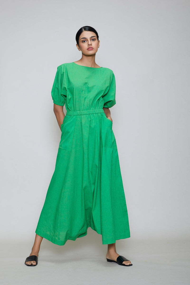 MATI SPHARA JUMPSUIT- GREEN Jumpsuits by Mati in green color for women in Singapore