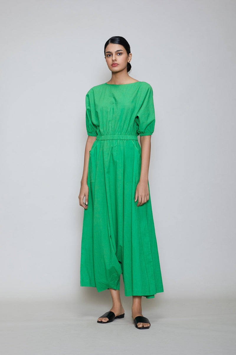 MATI SPHARA JUMPSUIT- GREEN Jumpsuits by Mati in green color for women in Singapore