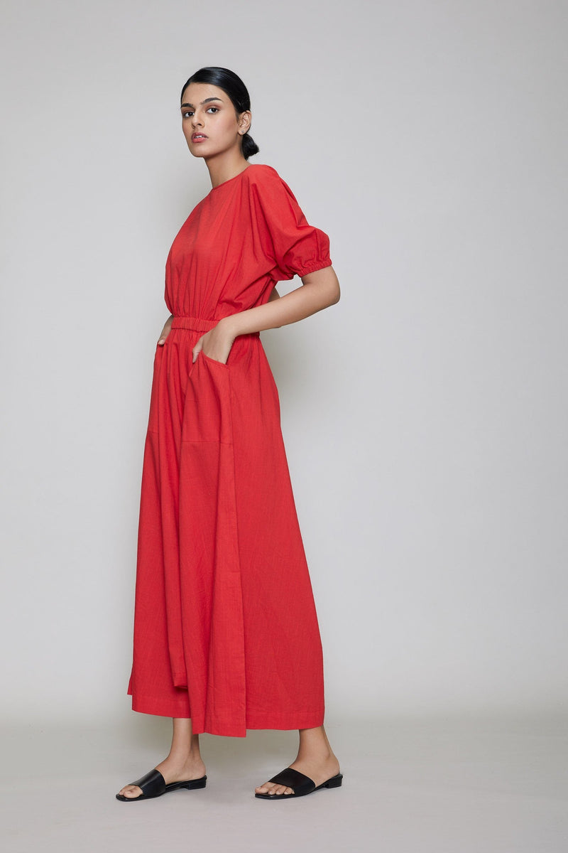 MATI SPHARA JUMPSUIT - RED Jumpsuits by Mati for women in Singapore