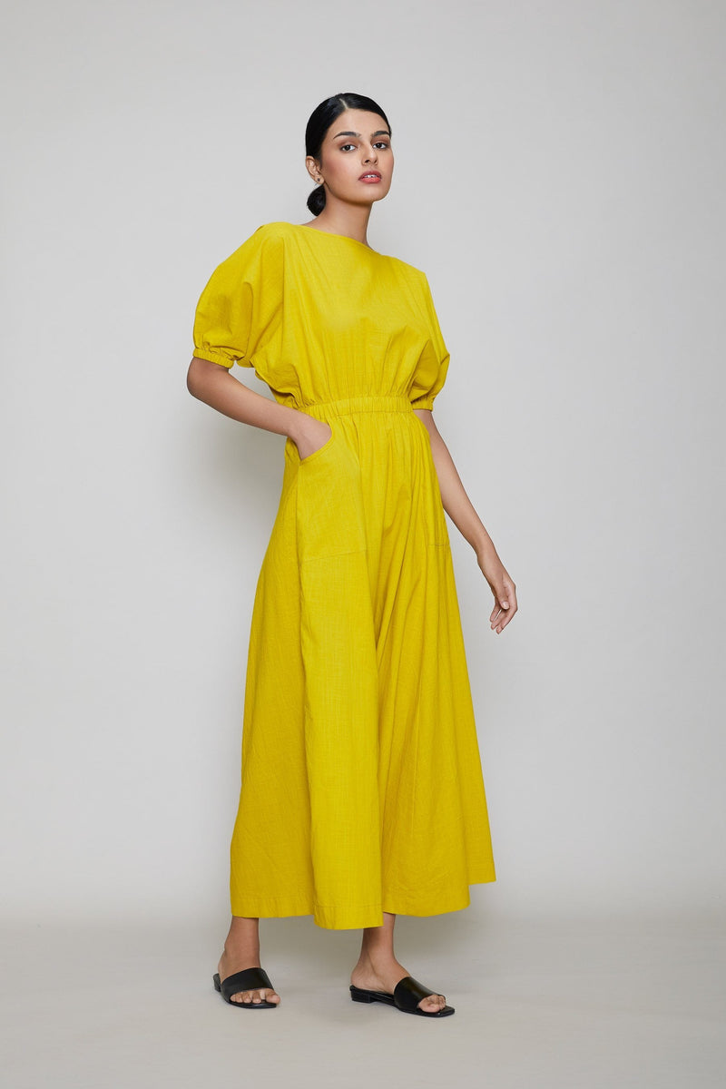 MATI SPHARA JUMPSUIT - YELLOW Jumpsuits by Mati for women in Singapore