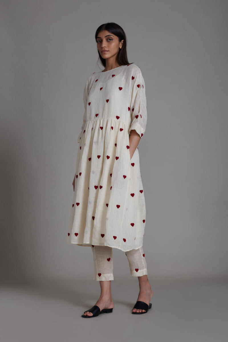 MATI TEEN PATTI SET-OATMEAL linen Co-ord Set by Mati for women in Singapore
