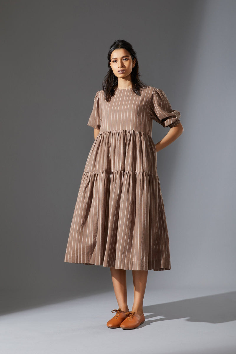 MATI VASARA AAKAAR - AW BEIGE Dress by Mati for women in Singapore