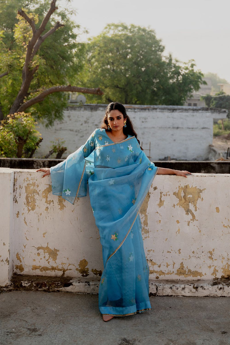 Meghpushpa Sari Sarees by Suparna Som for women in Singapore