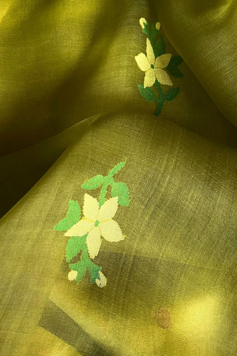 Mehendi Sari Sarees by Suparna Som for women in Singapore