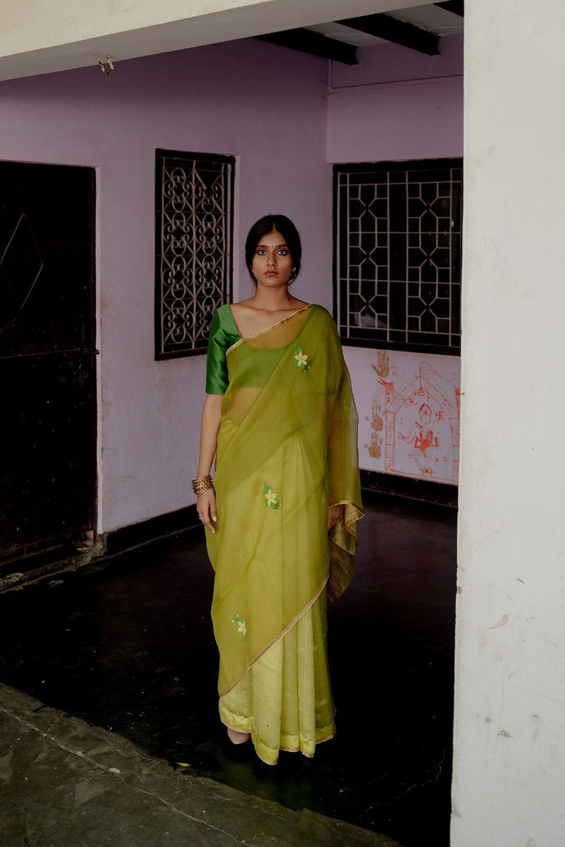 Mehendi Sari Sarees by Suparna Som for women in Singapore