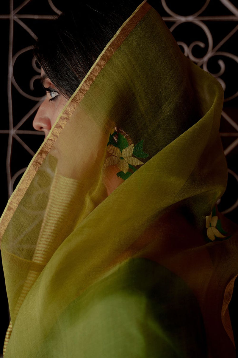 Mehendi Sari Sarees by Suparna Som for women in Singapore