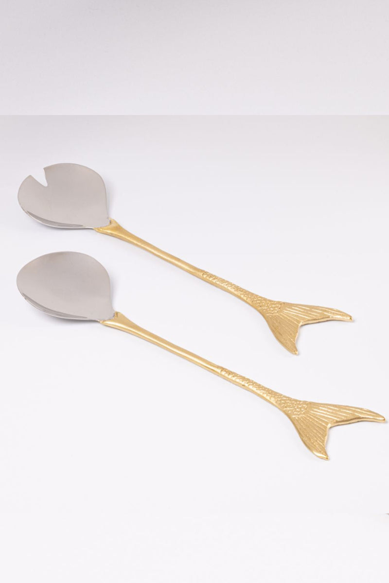 Mermaid Sona Chaandi Server Set linen by Gado Living for in Singapore