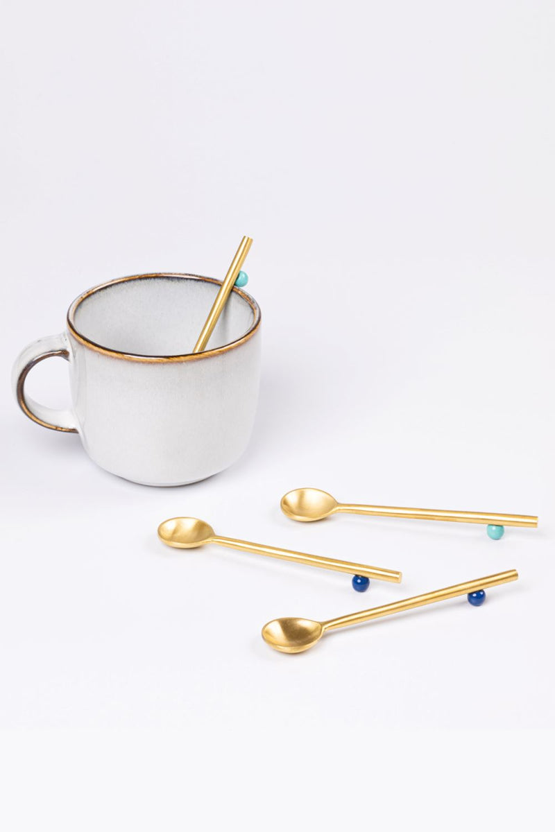 Mini Dana Spoons-Set of 4 linen by Gado Living for in Singapore