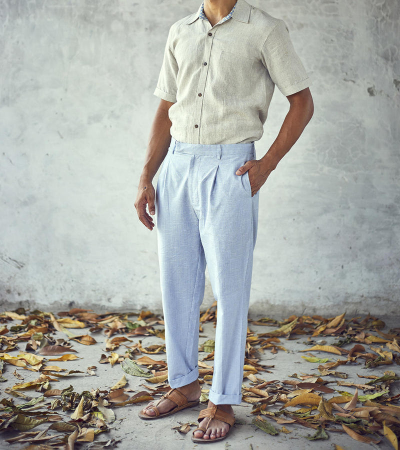 Misty Cloud Trouser by Khara Kapas Men for men in Singapore
