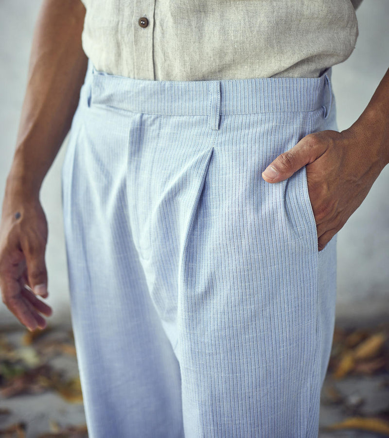 Misty Cloud Trouser by Khara Kapas Men for men in Singapore