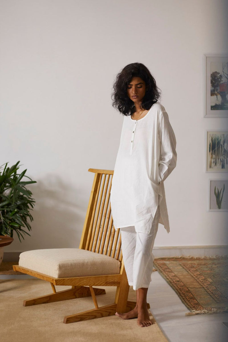 Morning Light Co-ord Set Lounge Wear by Khara Kapas for women in Singapore