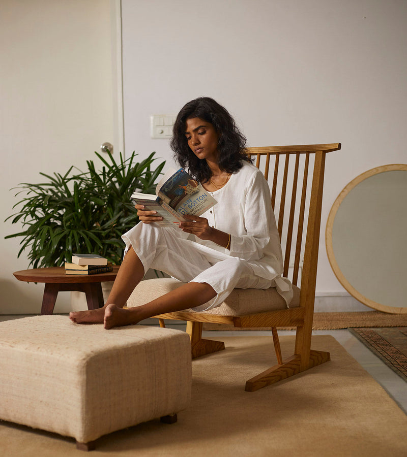 Morning Light Co-ord Set Lounge Wear by Khara Kapas for women in Singapore